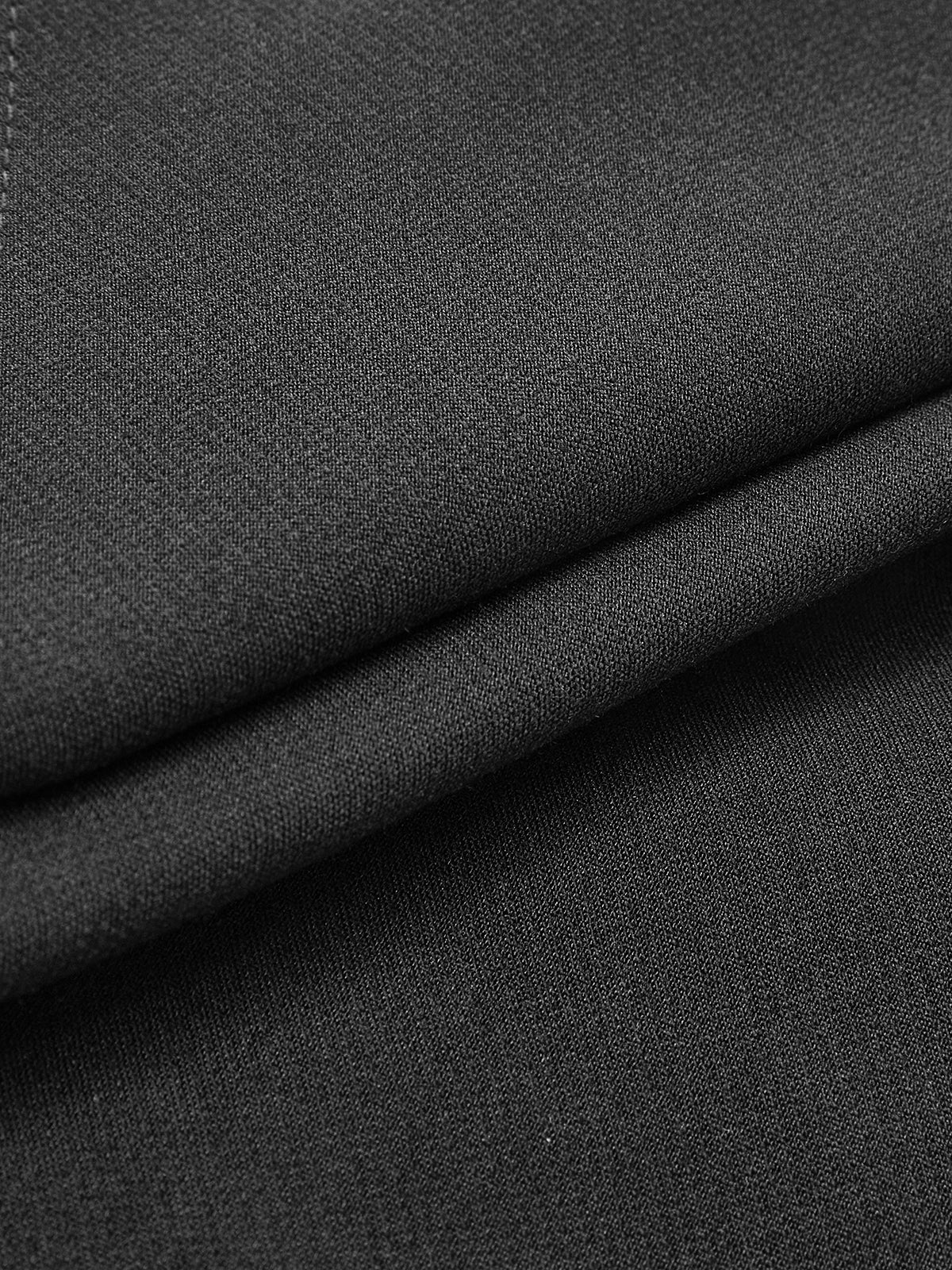 Solid A-Line Short Skirt