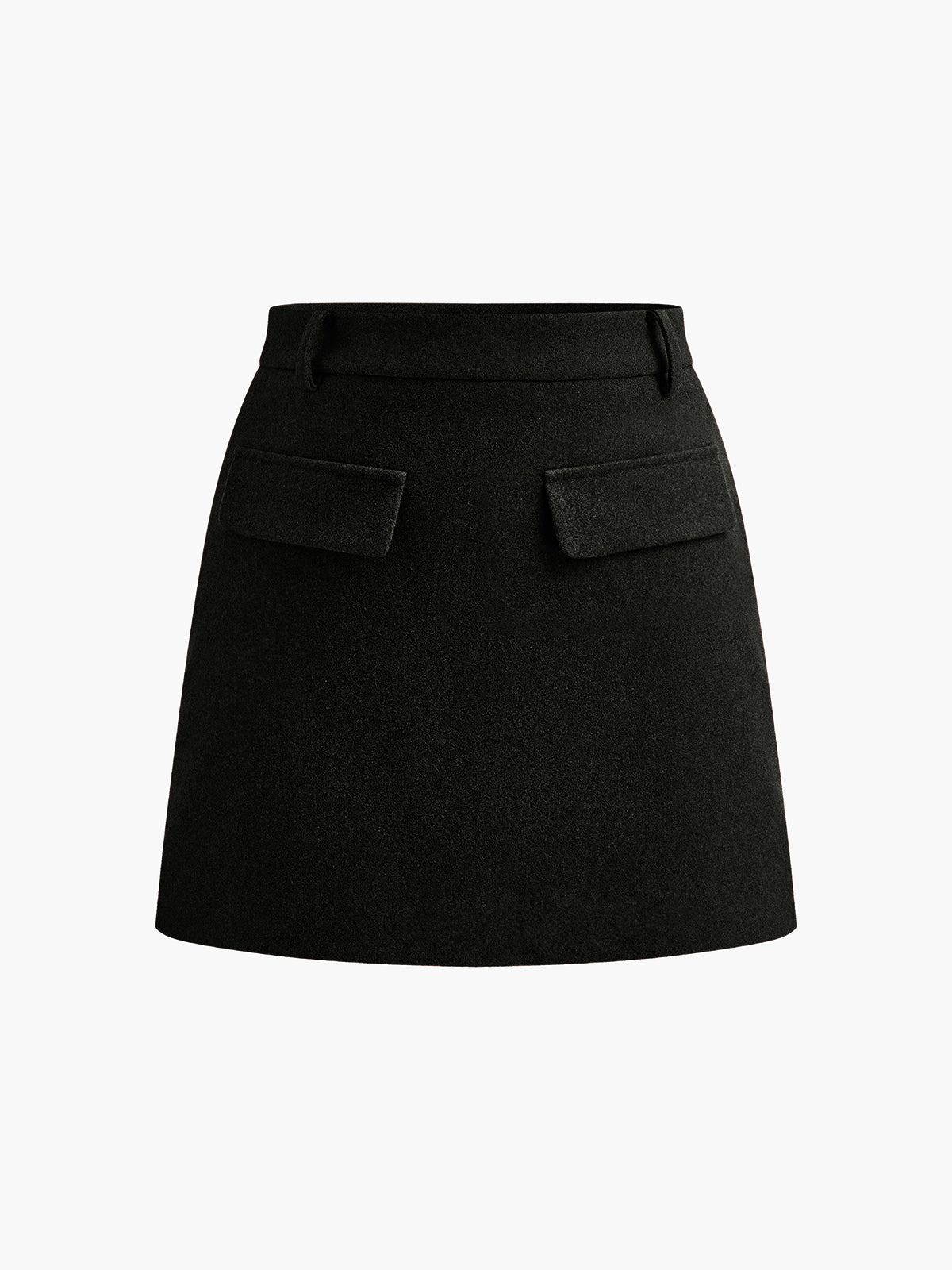 Elegant Mini Skirt Without Belt