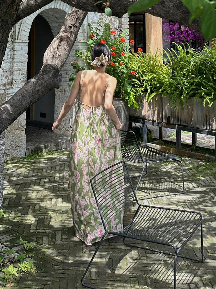 Boho Printed Maxi Dress The Perfect Beach Getaway Dress