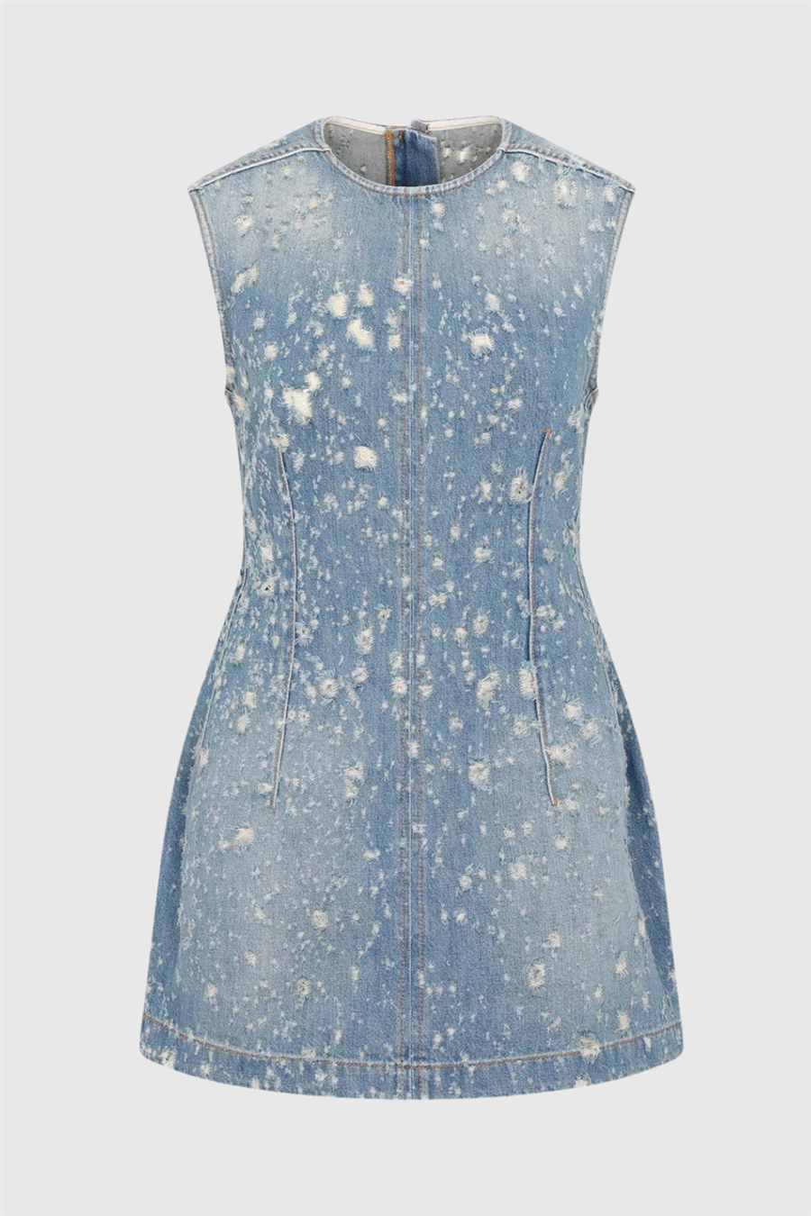 Braela Denim Sleeveless Mini Dress