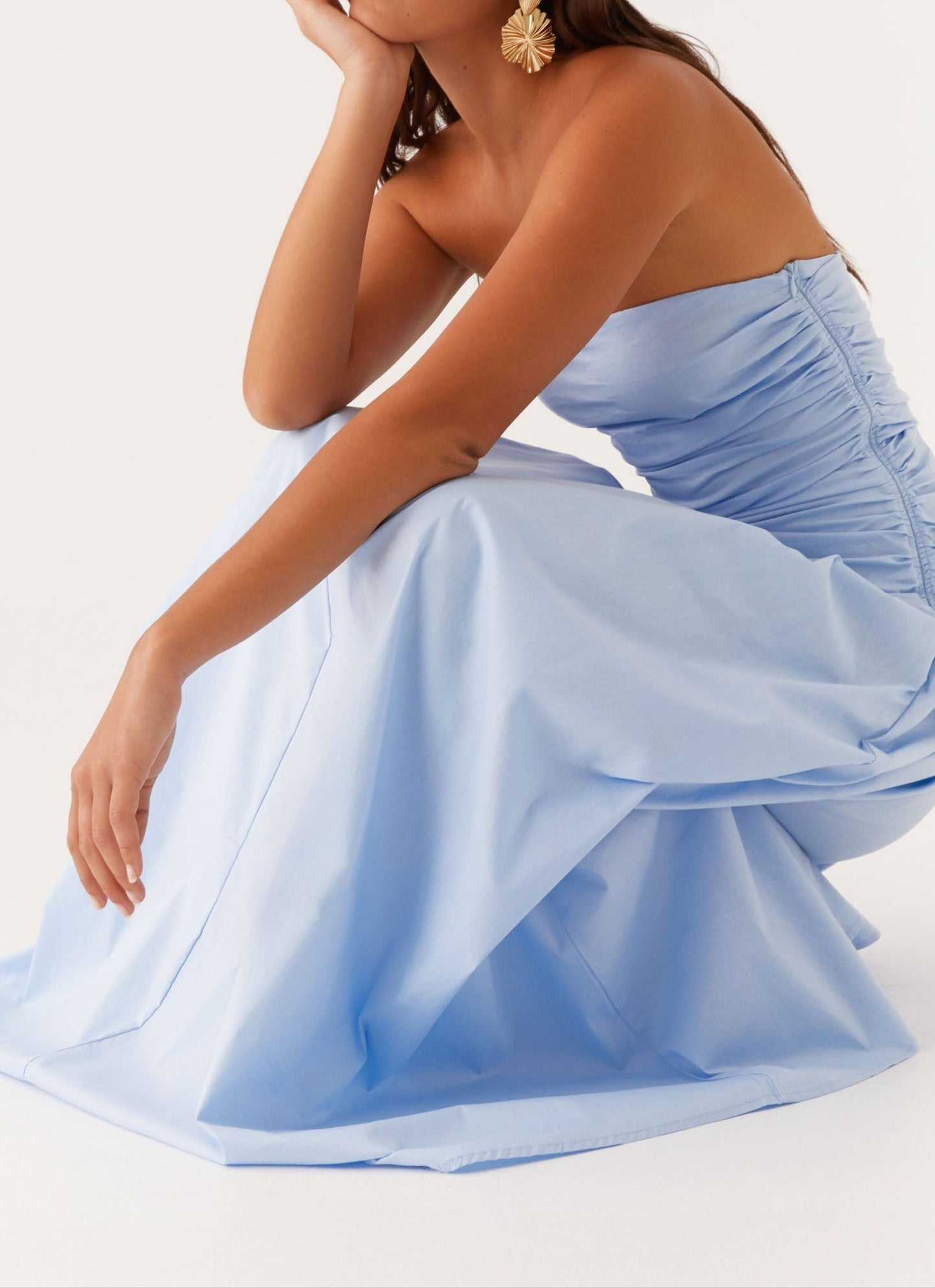 Genoveva Maxi Dress - Blue