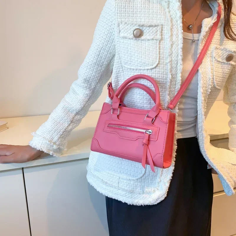 Casual Western Style Small Crossbody Handbag
