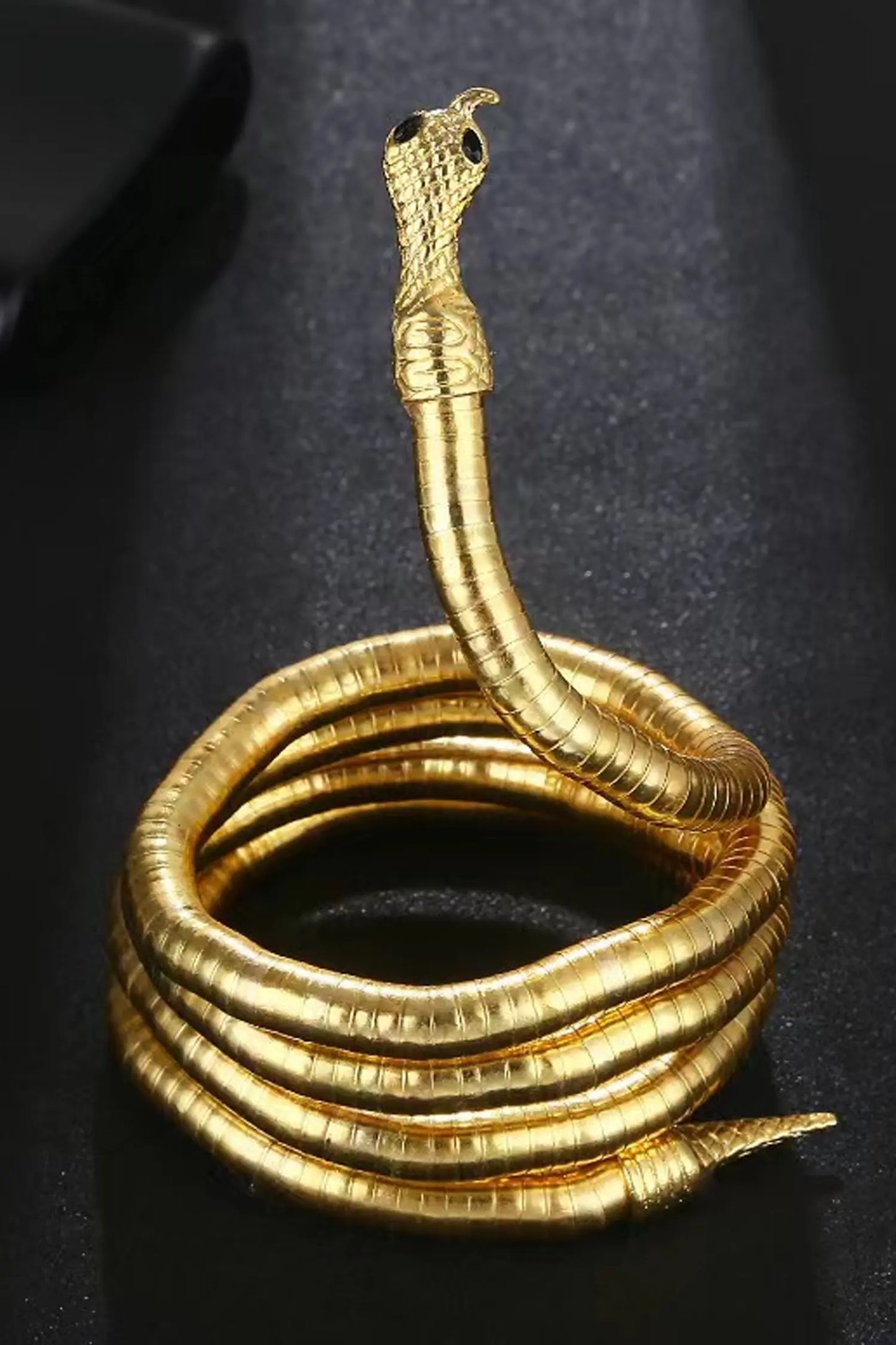 Dora Gold Snake Necklace