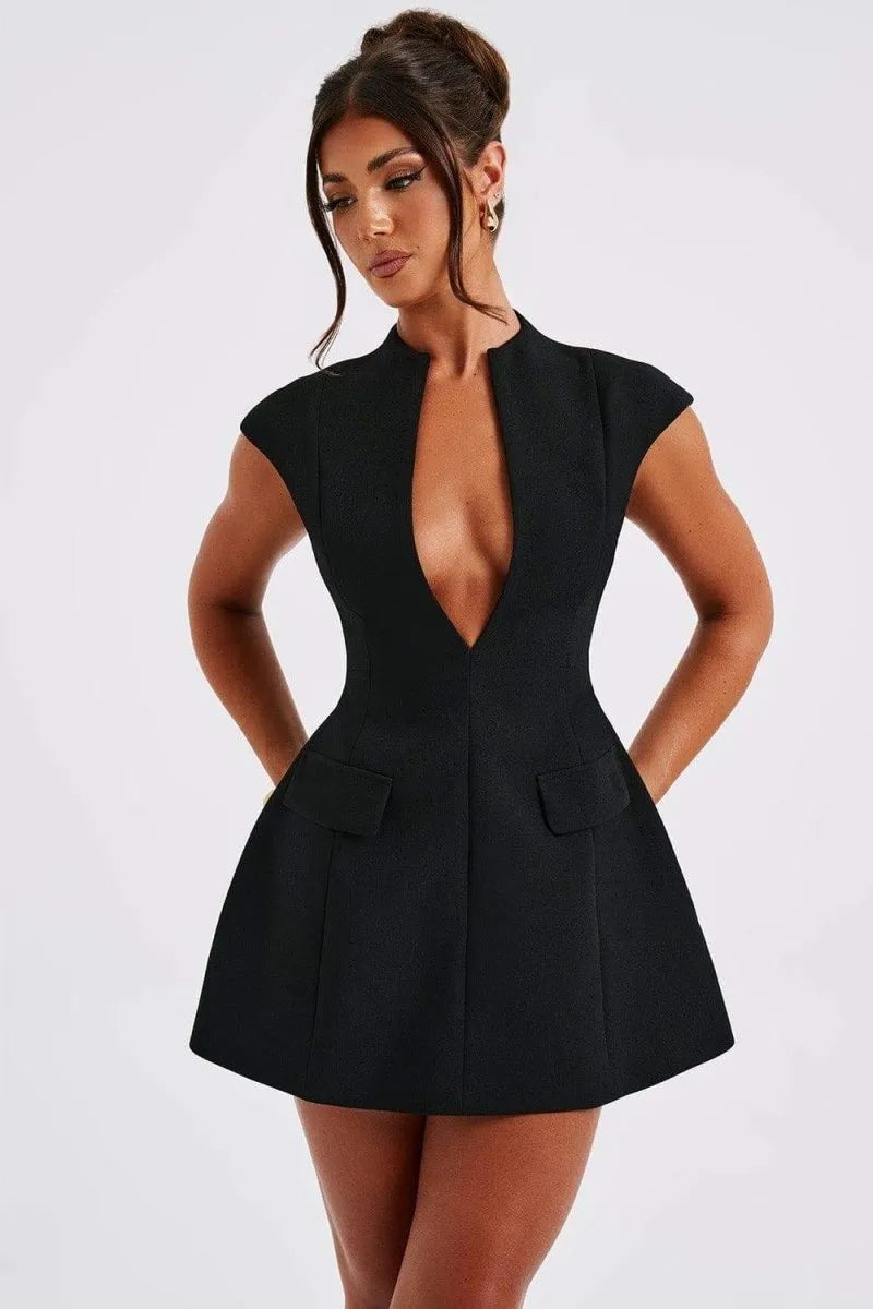 Marley | Short Sleeves Mini Dress