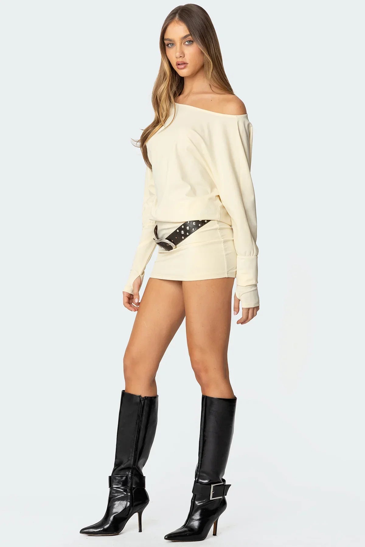 Luna Open Back Mini Dress