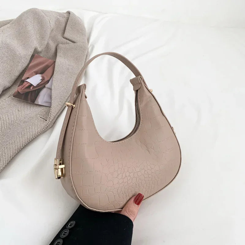 Luxury PU Leather Small Shoulder Clutch Bag