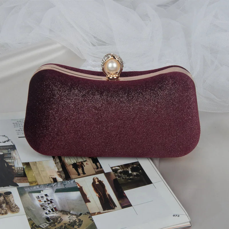 Fashion Evening Clutch Tassel Chain Shoulder Bag