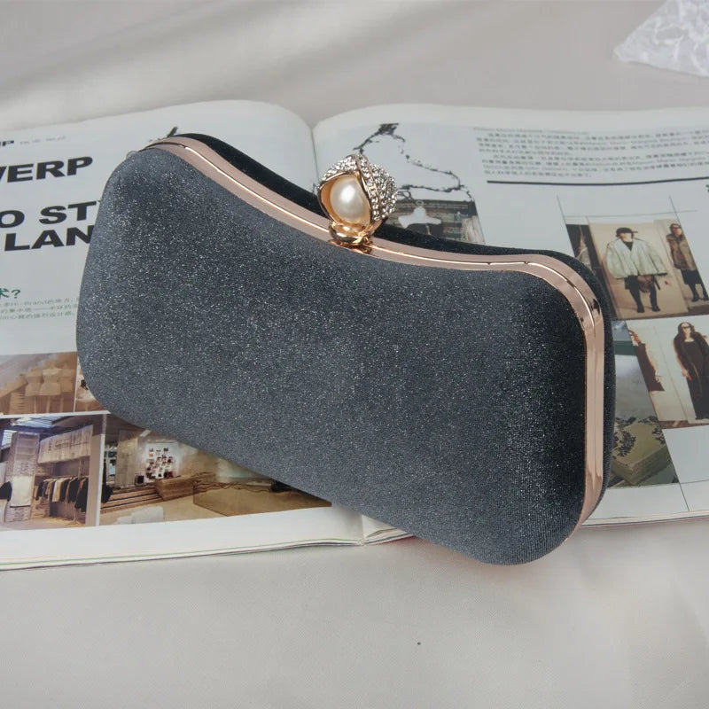 Fashion Evening Clutch Tassel Chain Shoulder Bag