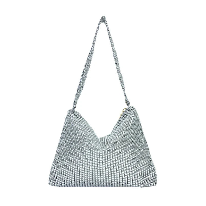 Glitter Evening Cocktail Wedding Clutch Bag