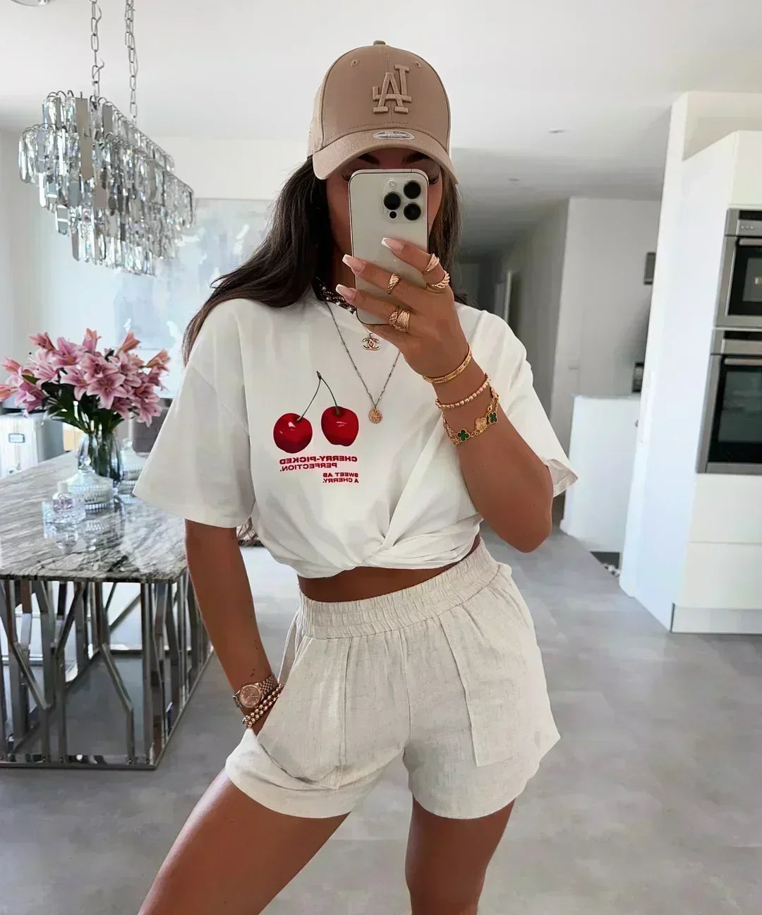 Gothic Harajuku Summer Fruits T-shirt