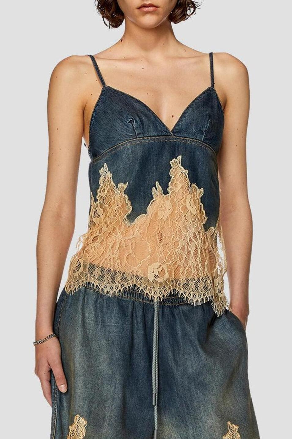 Hayley Lace Patchwork Shorts