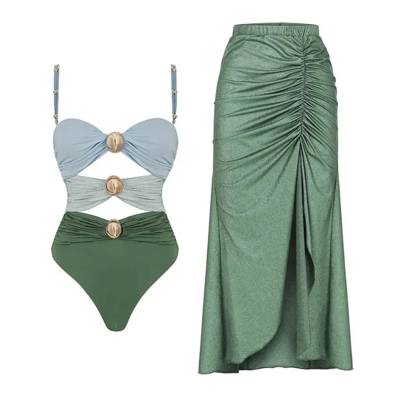 One-Piece with FREE Cover-up