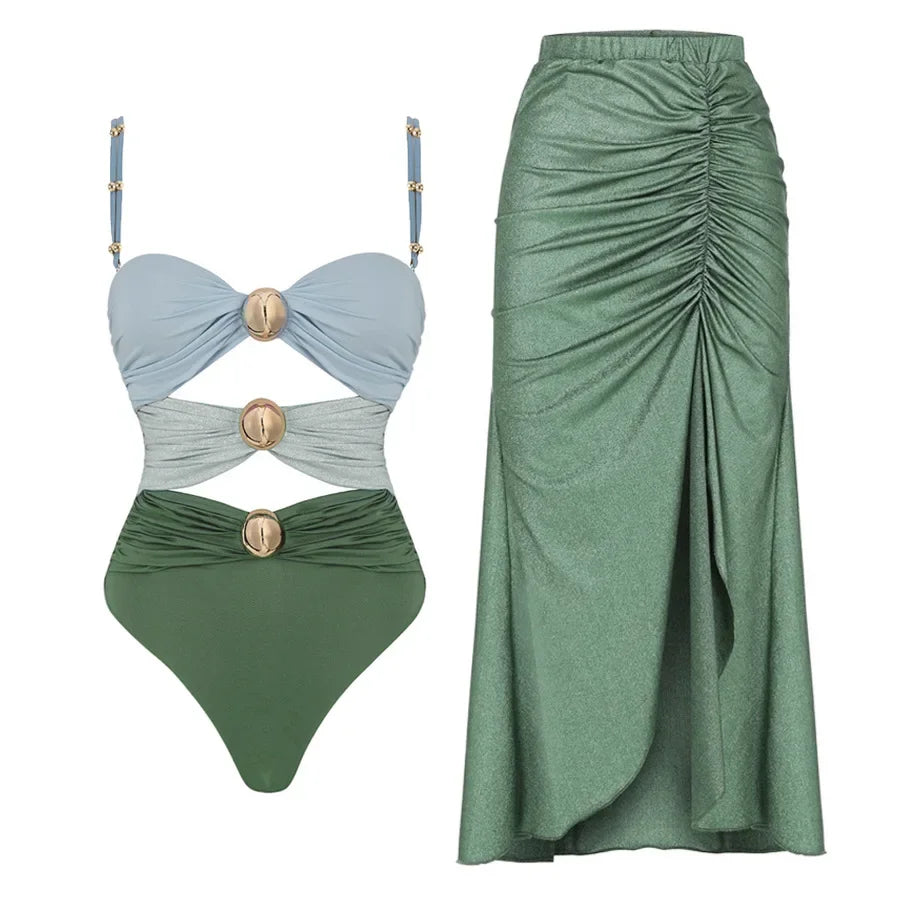 One-Piece with FREE Cover-up