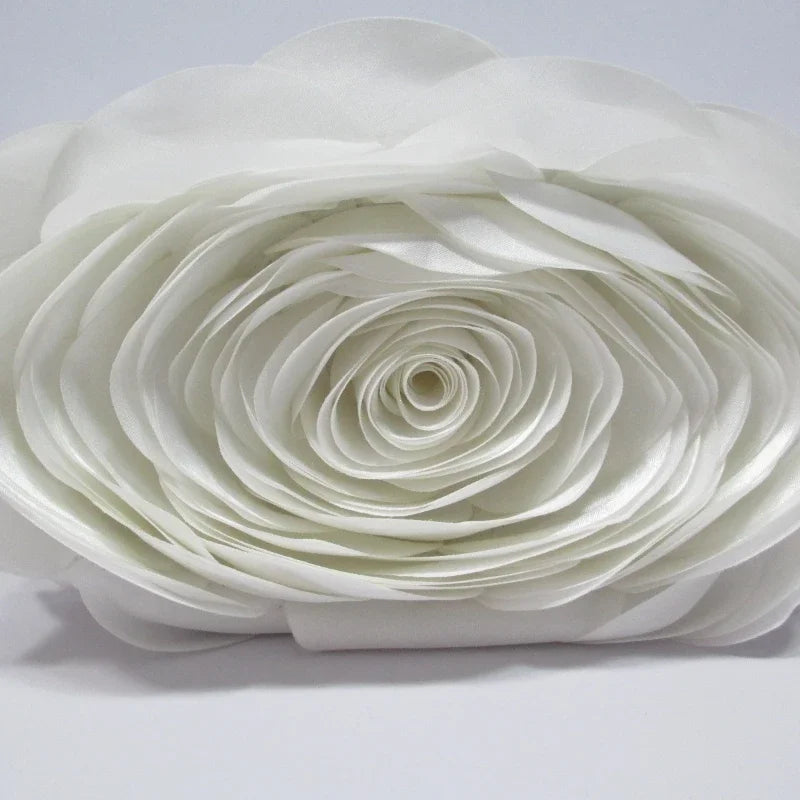 Floral Design Evening Bag Wedding Chain Clutch Bag