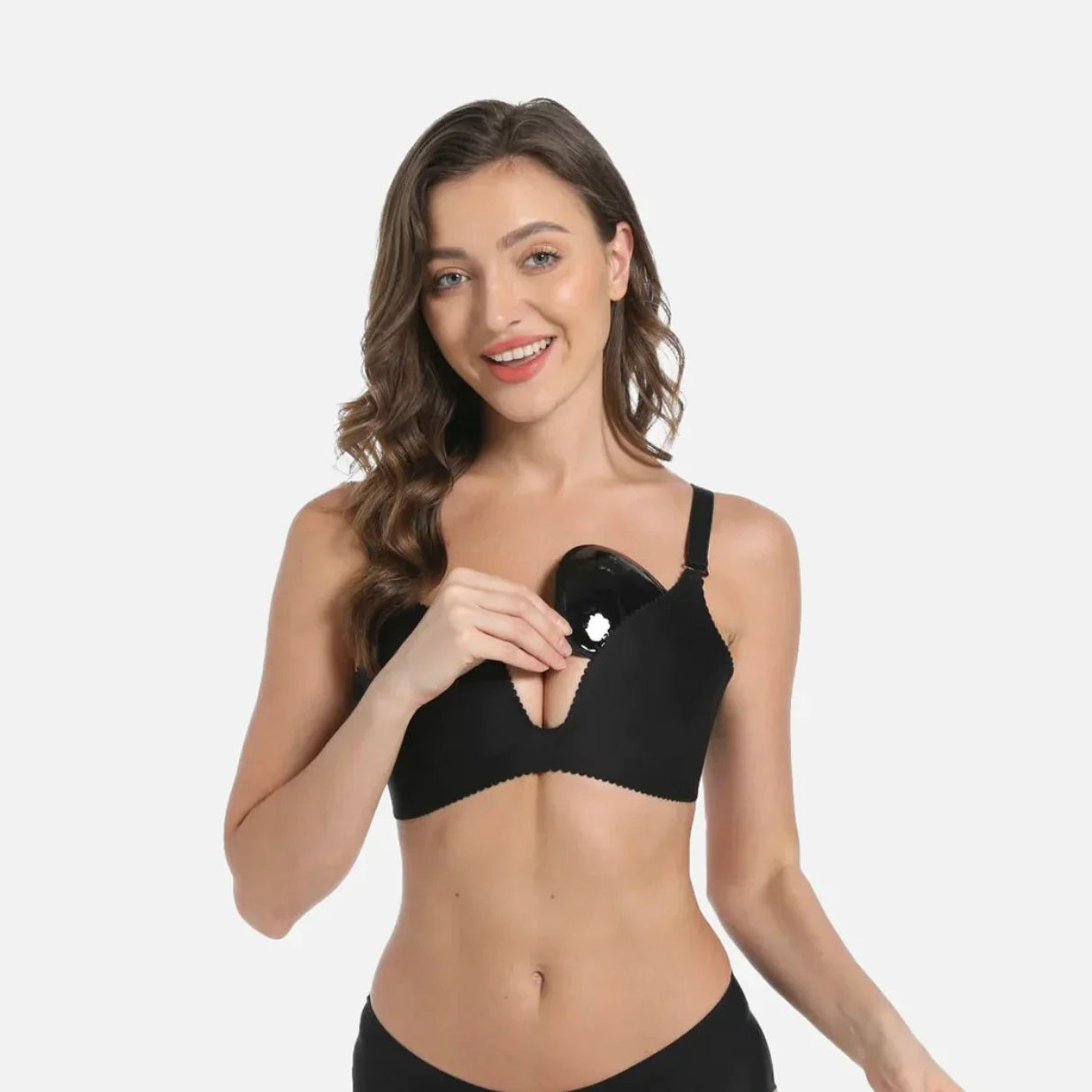 Volume-boosting bra/bikini inserts