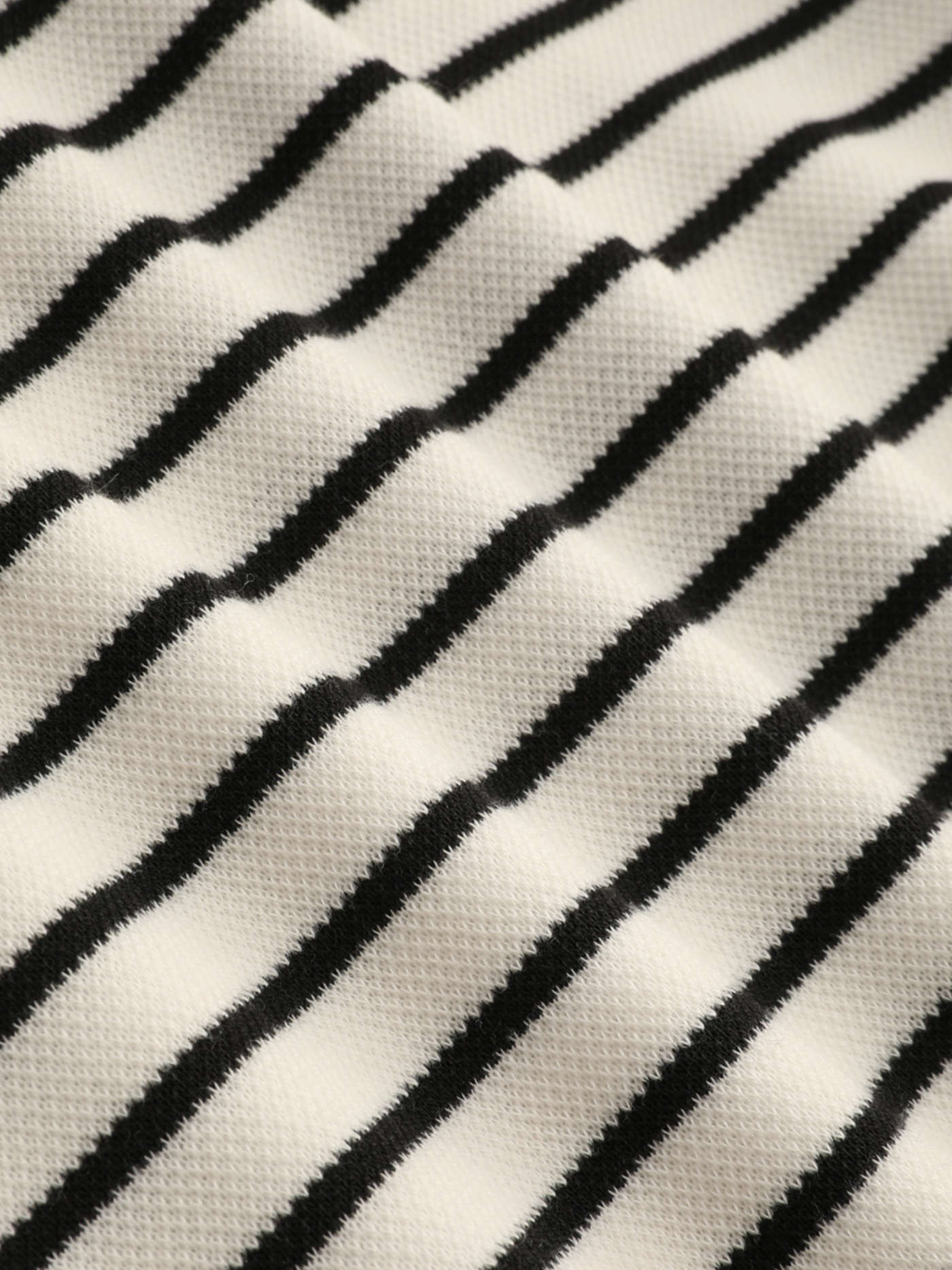 Sophisticated Stripe Breton Collared Pullover