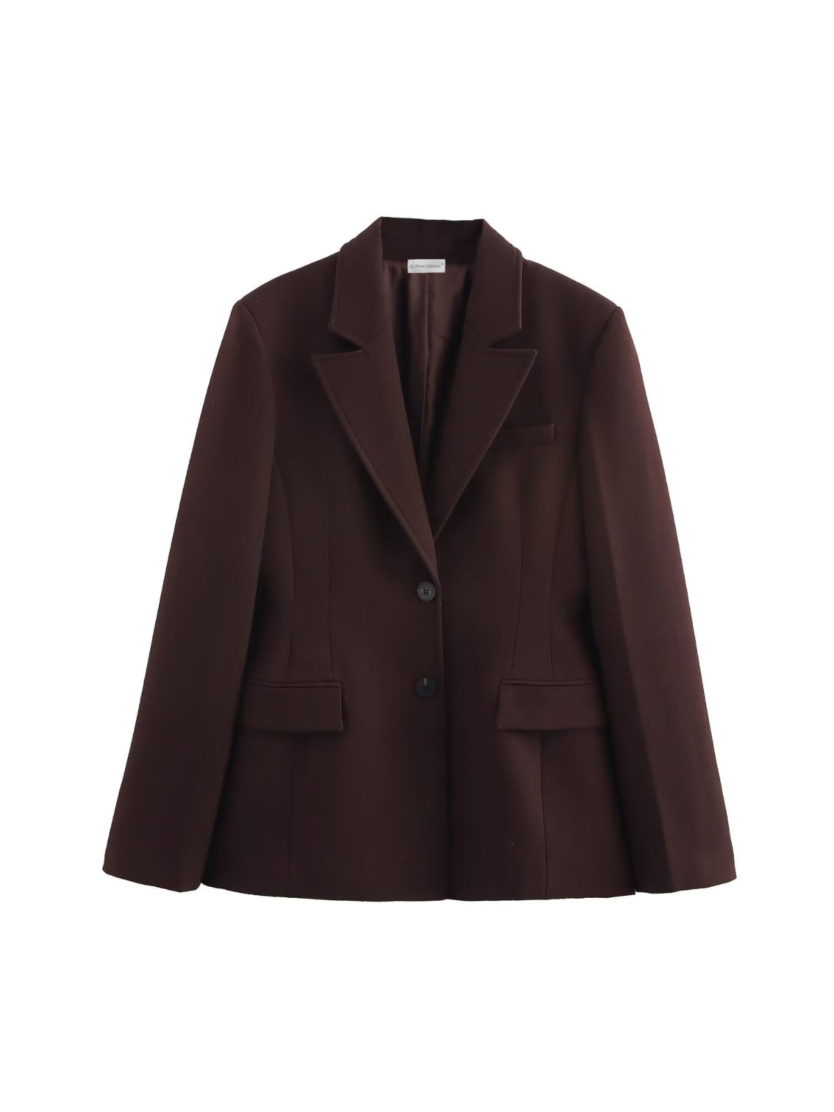 Deep Mocha Tailored Blazer