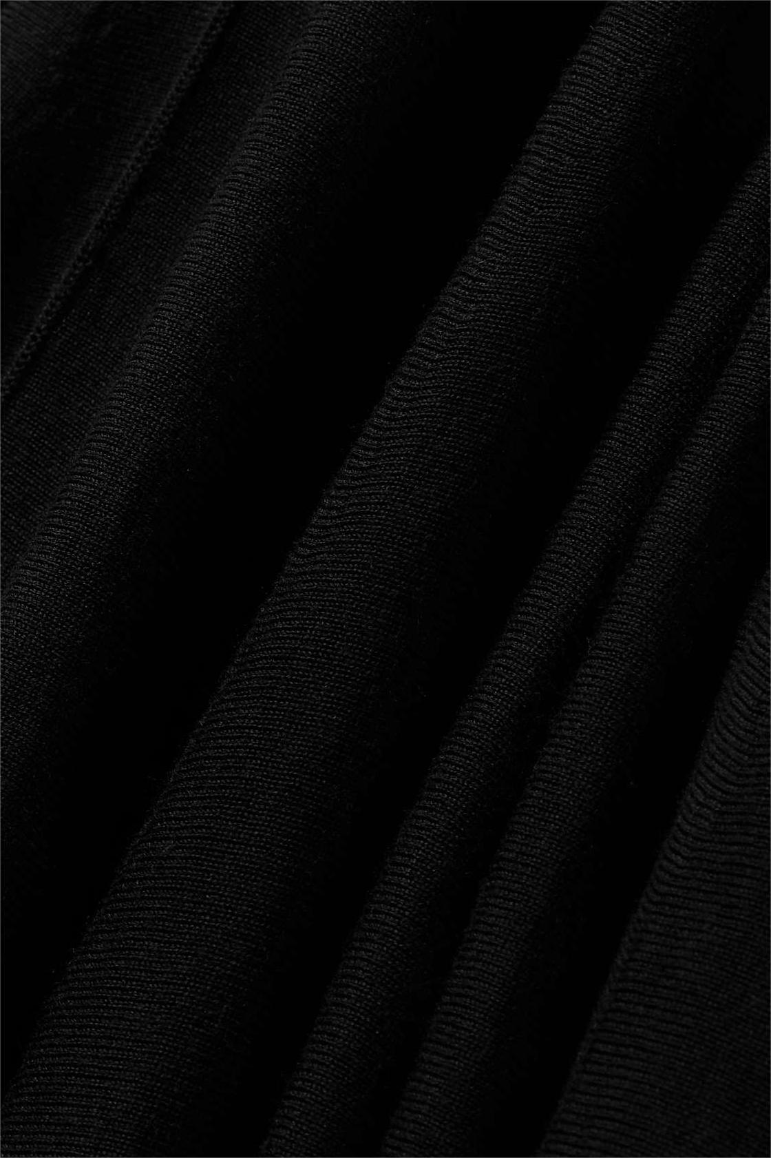 Knit High Neck Backless Maxi Dress