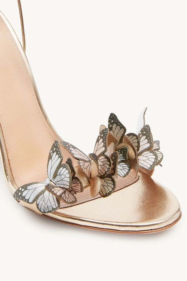 Jazma Papillon Sandals - Champagne