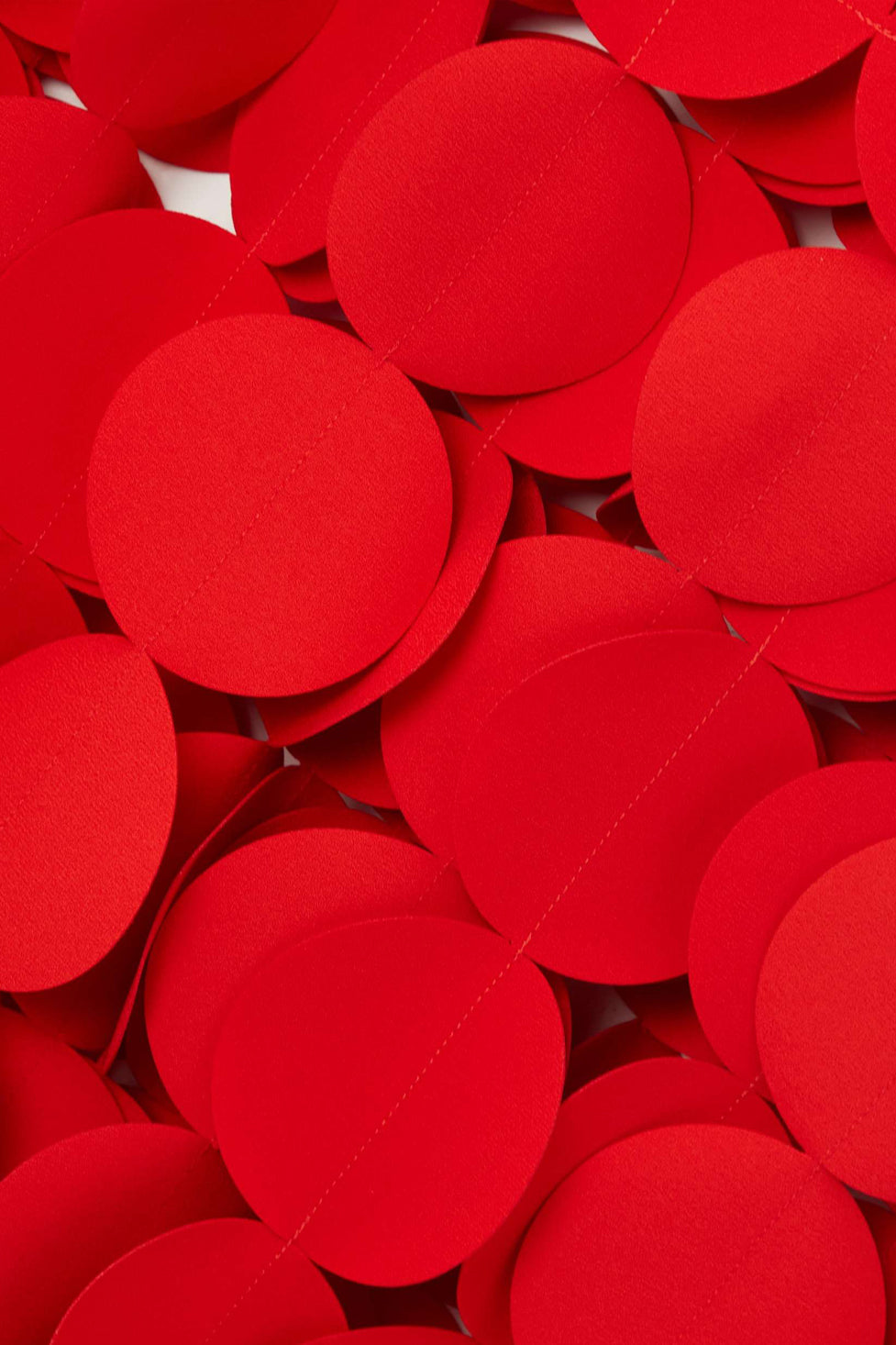 Katelyn Fringe Midi Skirt - Red