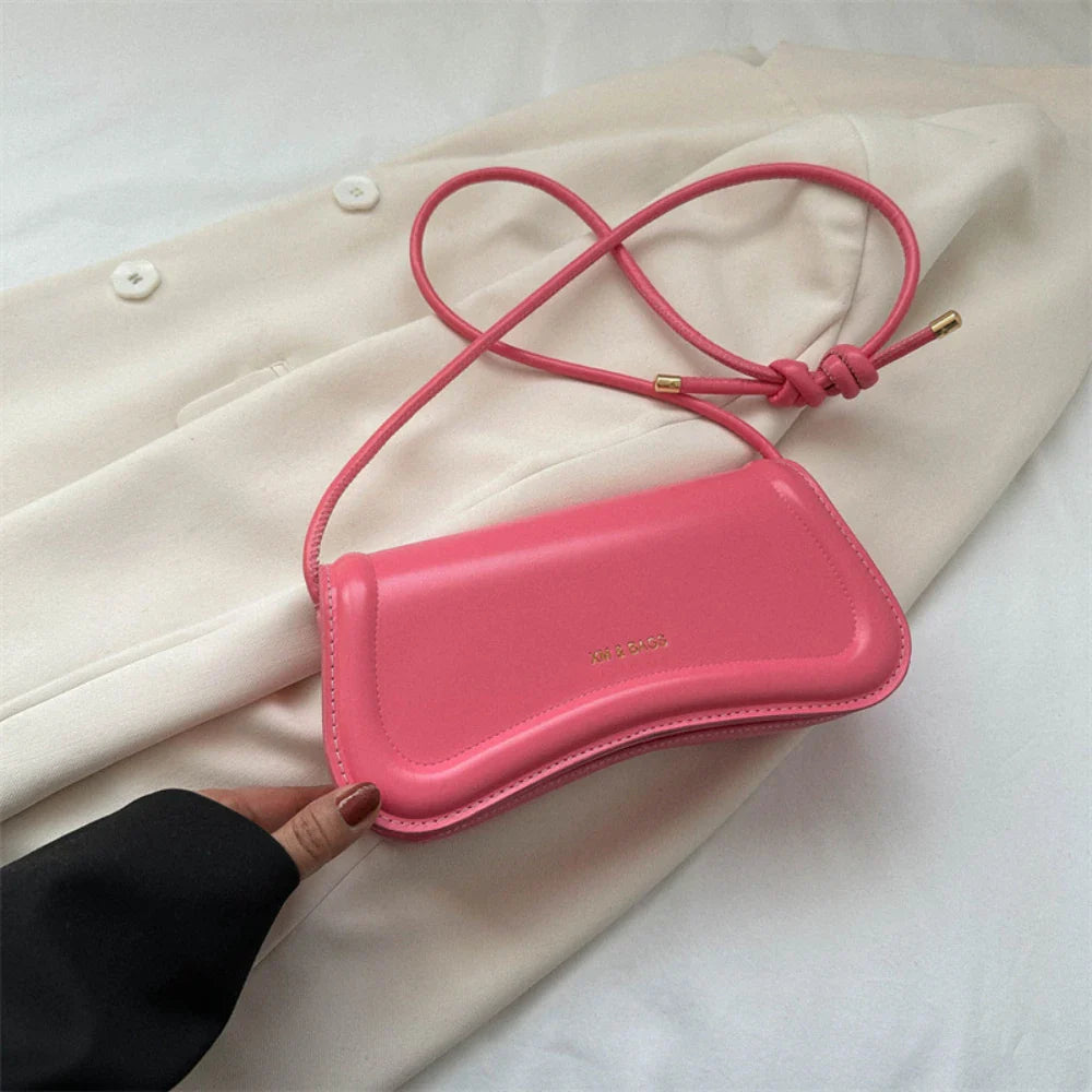 PU Leather Underarm Shoulder Crossbody Bag