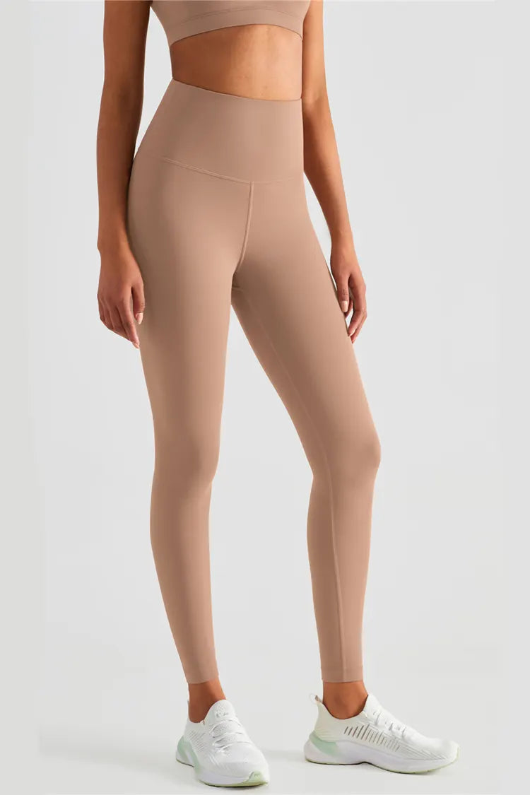 Lexi Cacao High-Rise Tight Leggings