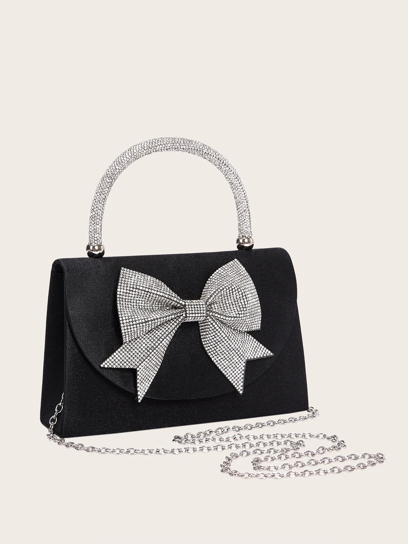 Square Shoulder Clutch Bag Wedding Evening