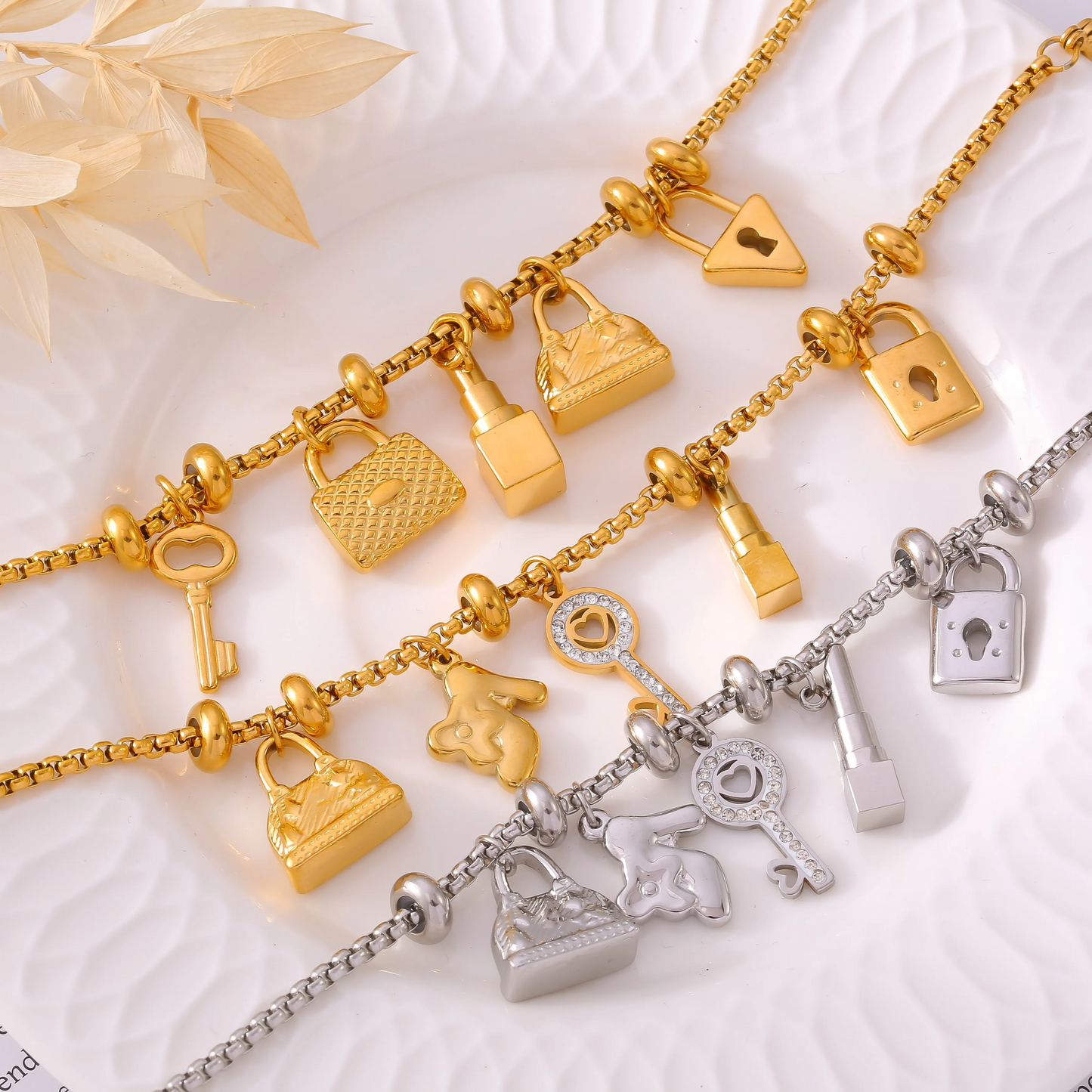 Pand0ra Charm Bracelet
