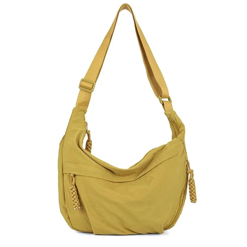 High Capacity Nylon Crossbody Messenger