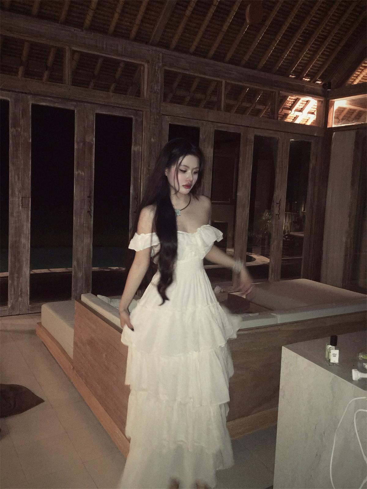 Apricot Cotton Tiered Maxi Ethereal Simplicity for Spring & Summer 2025 gunne sax vintage dress