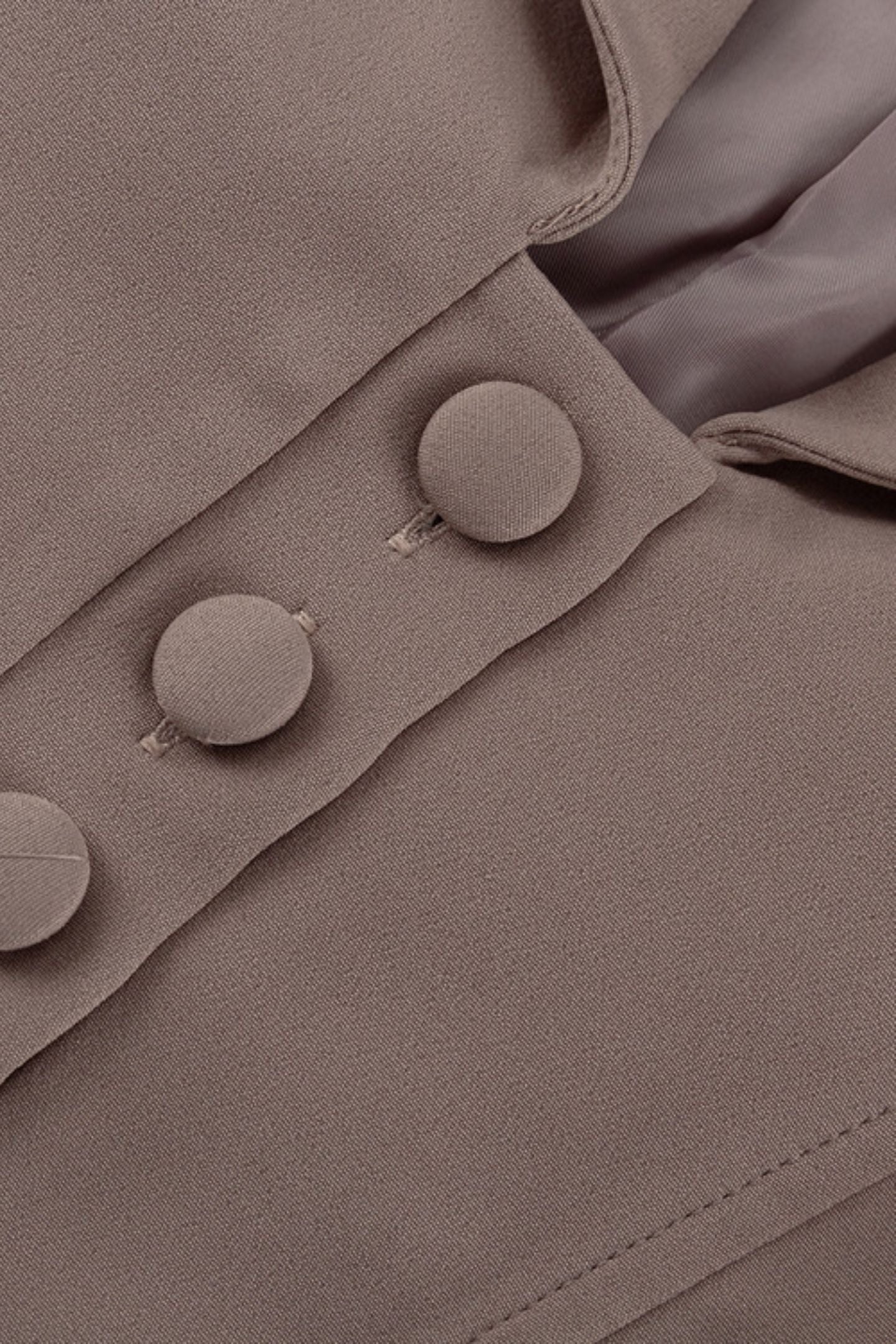 Victoria Deep V-neck Blazer & Mini Skirt Set