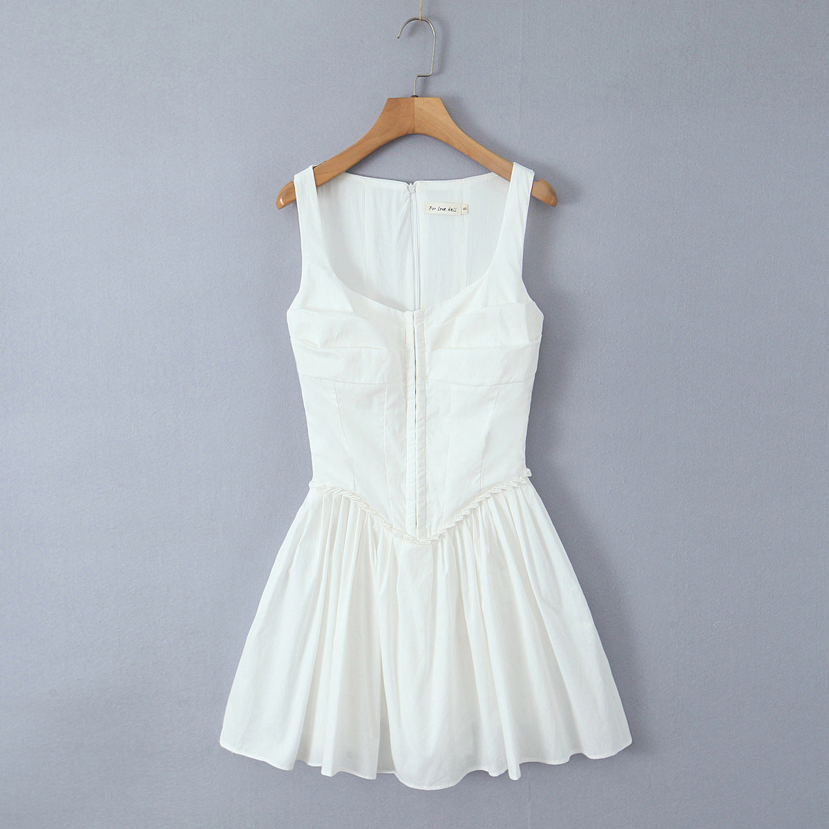 White – Sexy Slim Sleeveless Dress