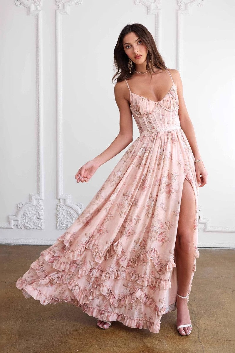 Beau™ | Long Floral Flow Dress