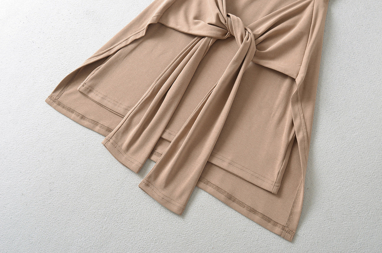 Khaki – Sleeveless Mini Cami Dress