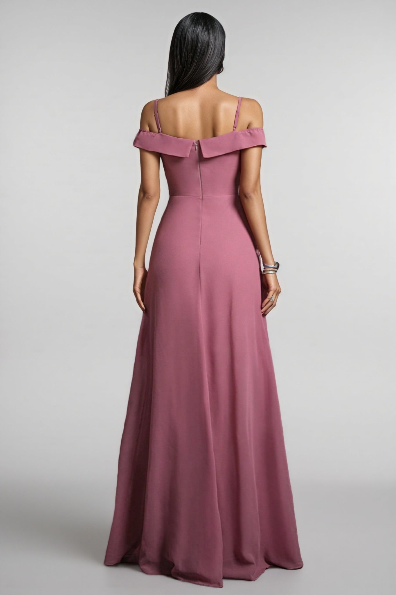 Vani Simple Halter Maxi Dress