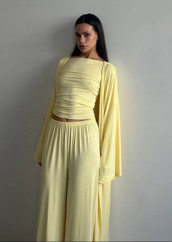 Sunrise - Three-Piece Jersey Lounge Set