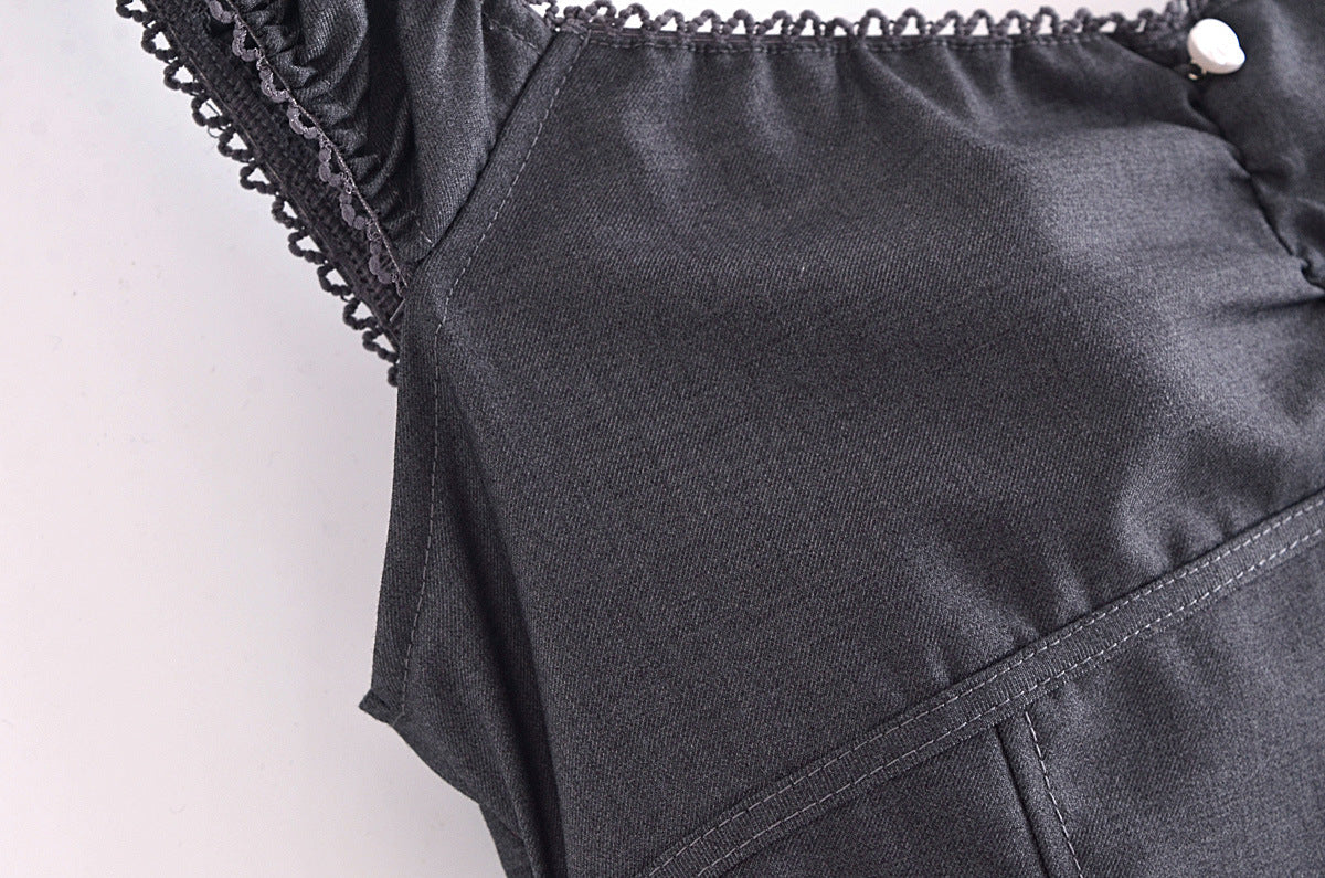 Gray - Sexy Ultra-Short Body-Hugging Dress