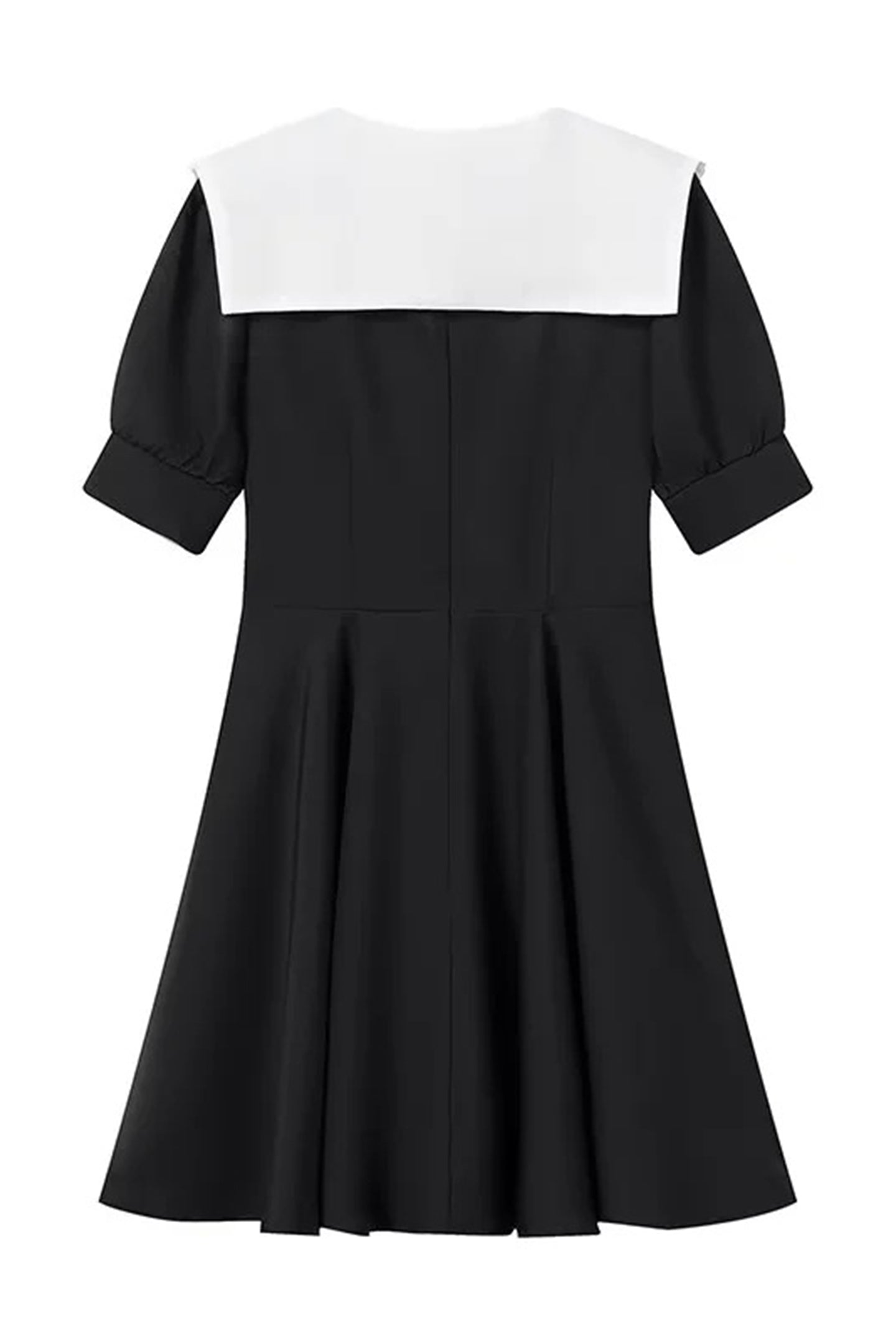 Chloe Doll Collar Puff Sleeve Mini Dress