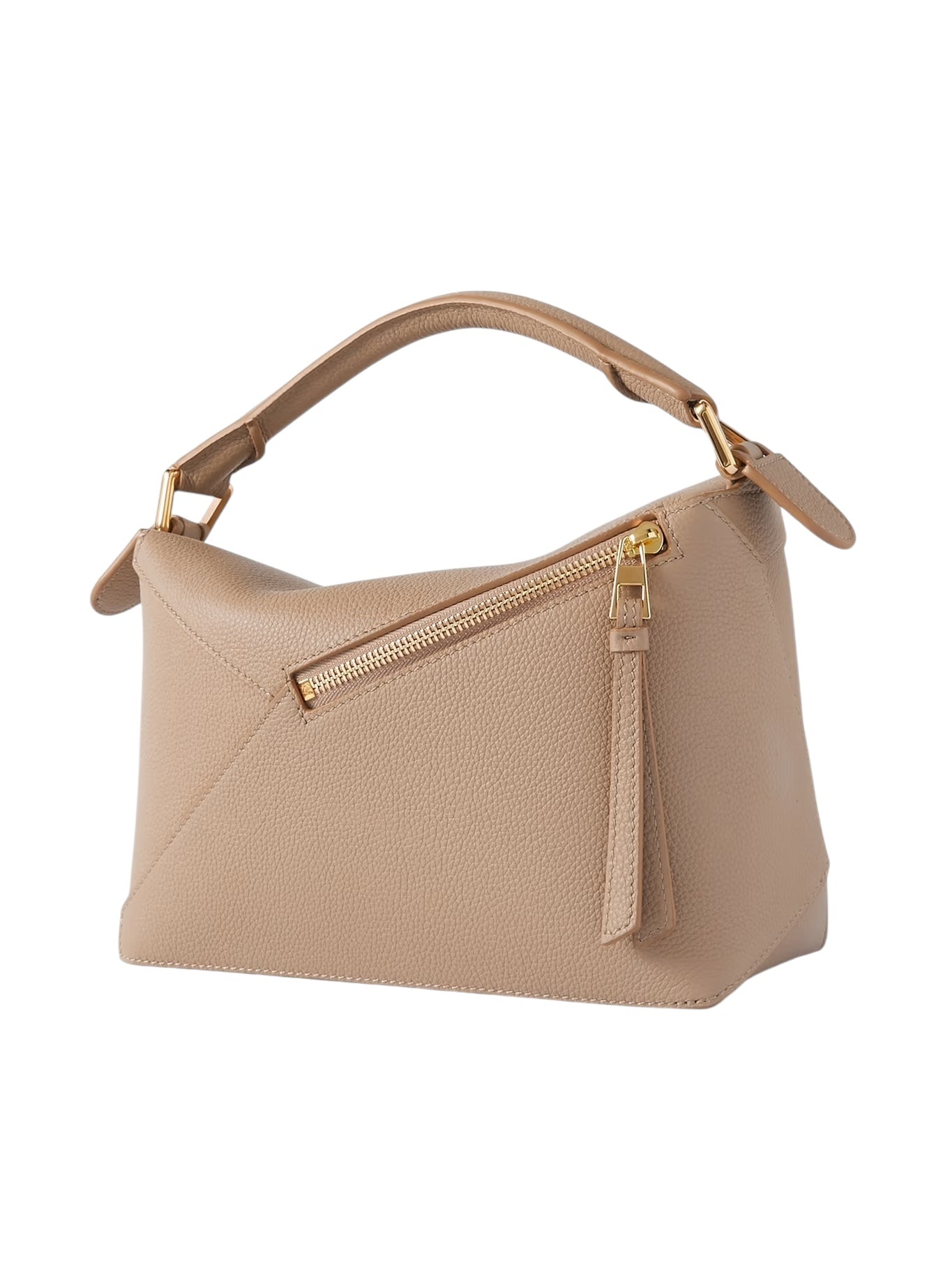 Beige Puzzle Bag
