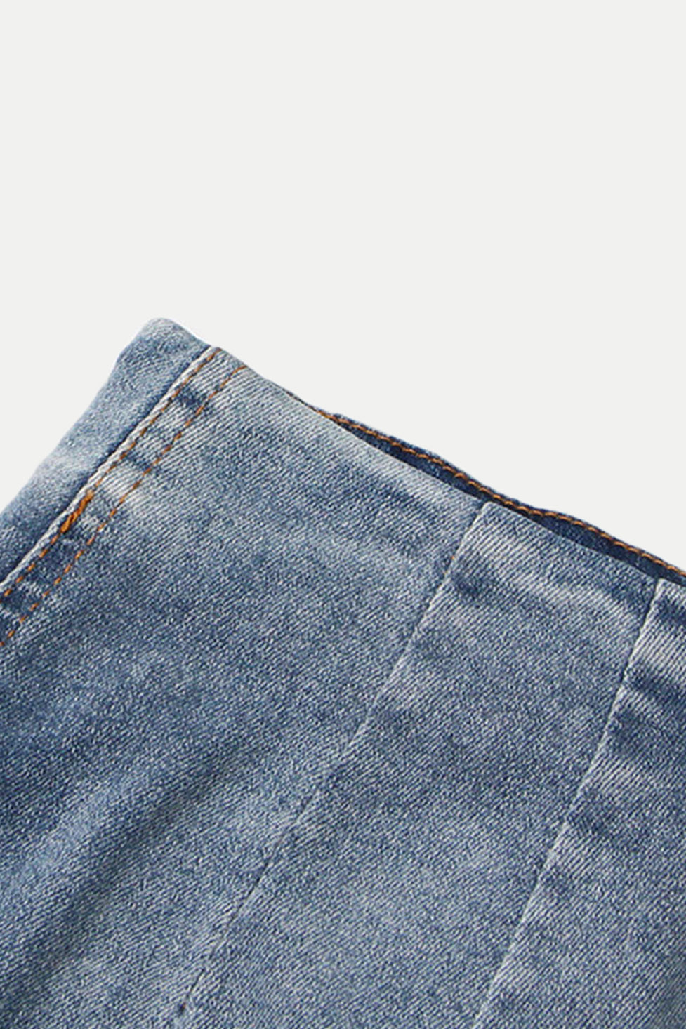 Reya Ombre Maxi Denim Skirt