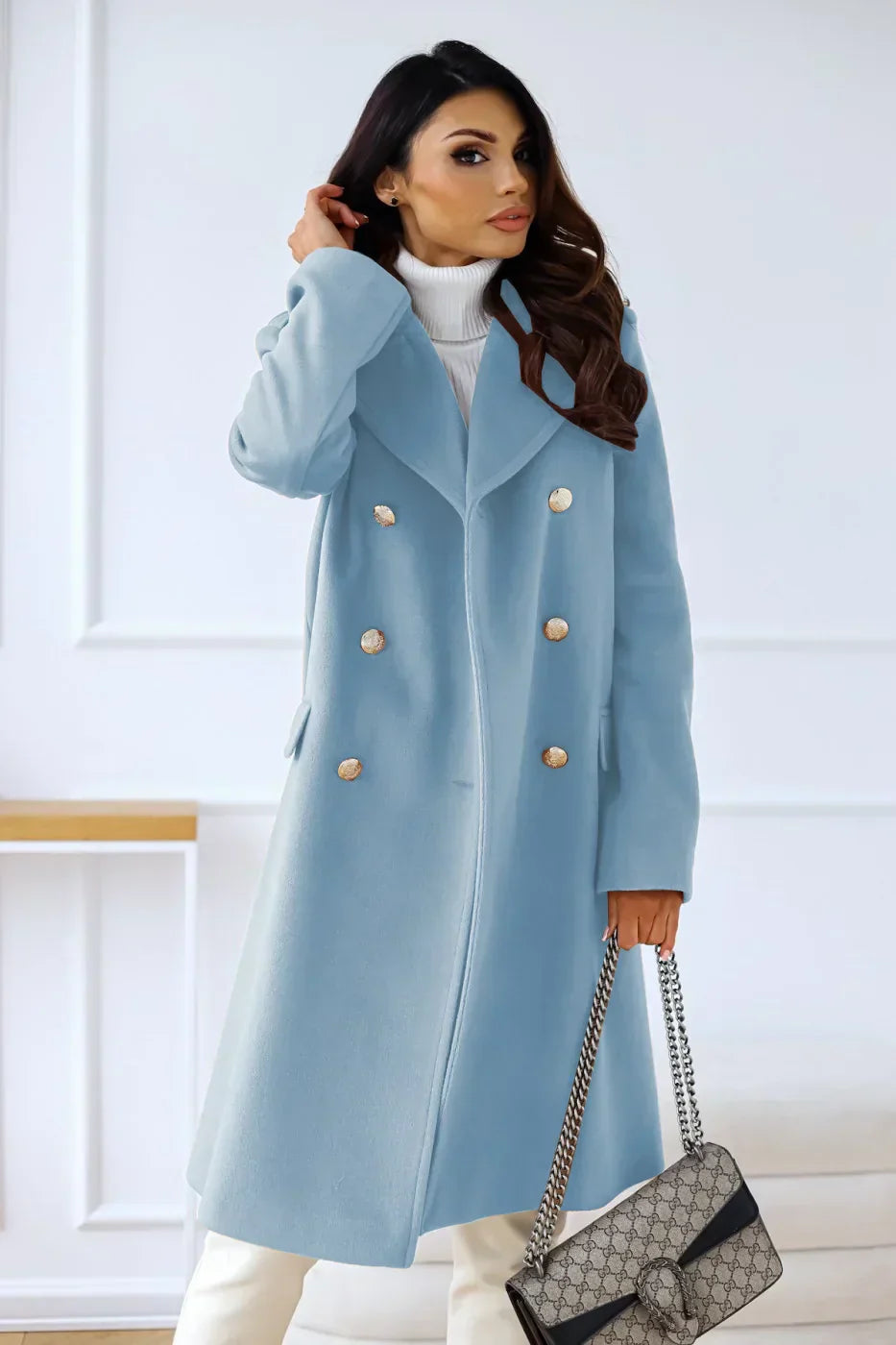 | Women's trench coat, winter, elegant