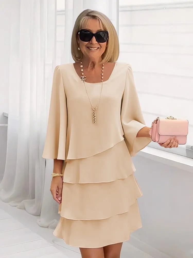 Celeste | Ruffle Dress