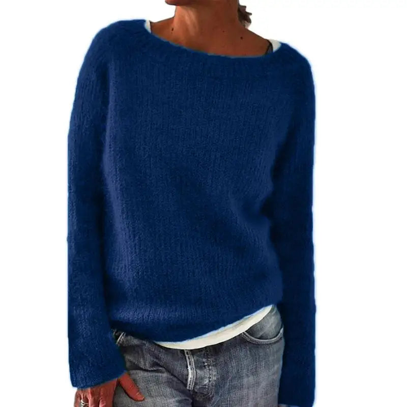 | Women’s Casual Knit Pullover Sweater