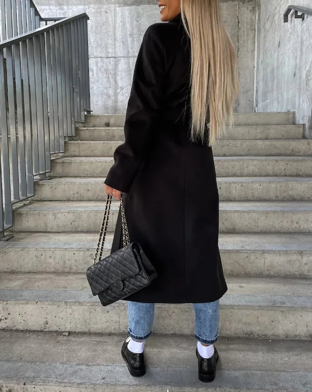 The Addison — Classic Double-Breasted Trench Coat