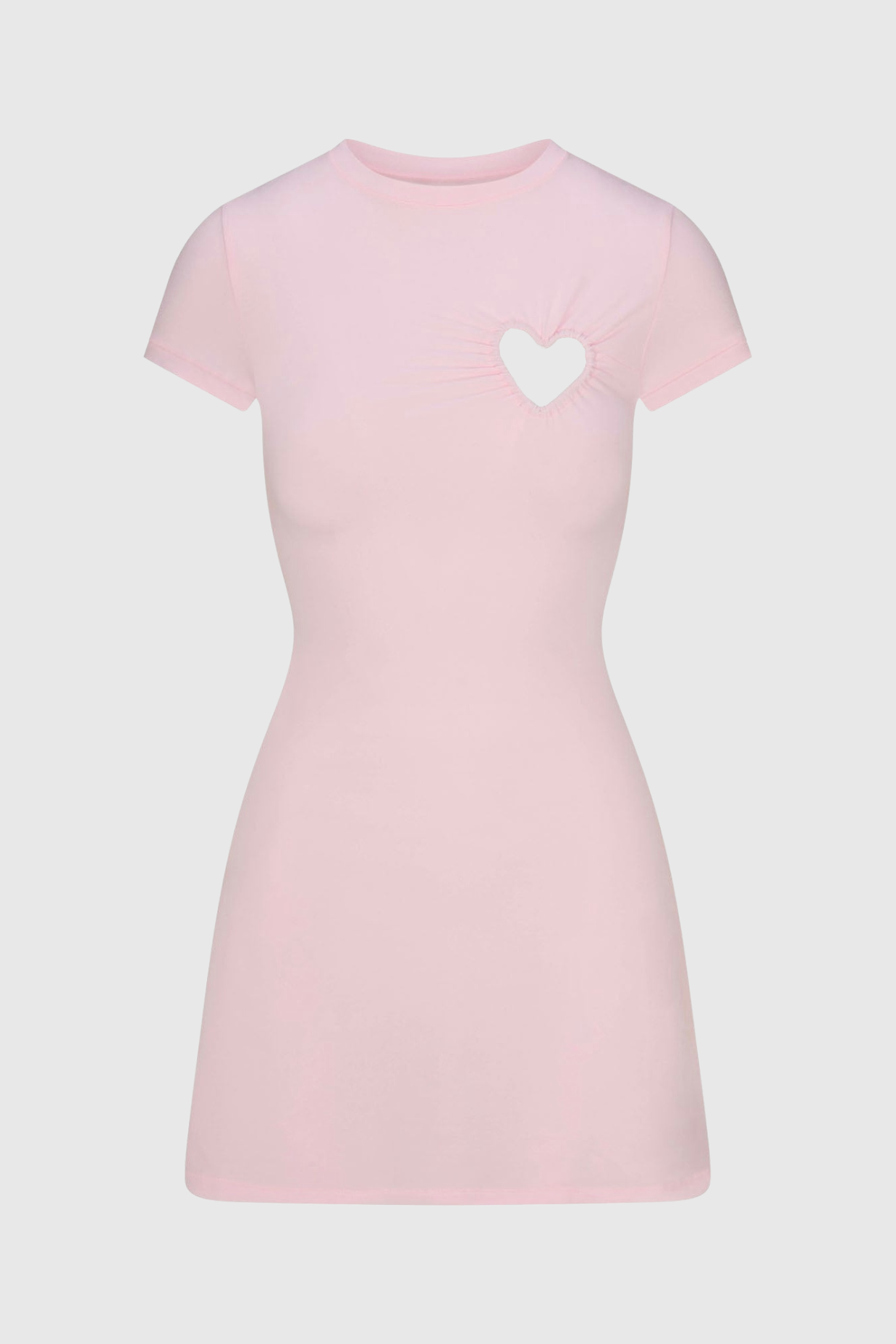 Shalita Heart Mini Dress - Pink