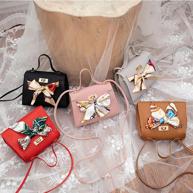 Silk Scarf Designer Small Shoulder Handbag