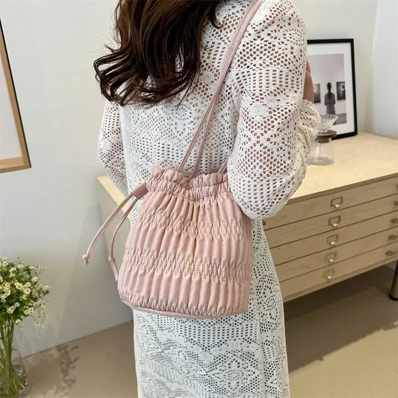 Plush Luxury Designer Shoulder Bag