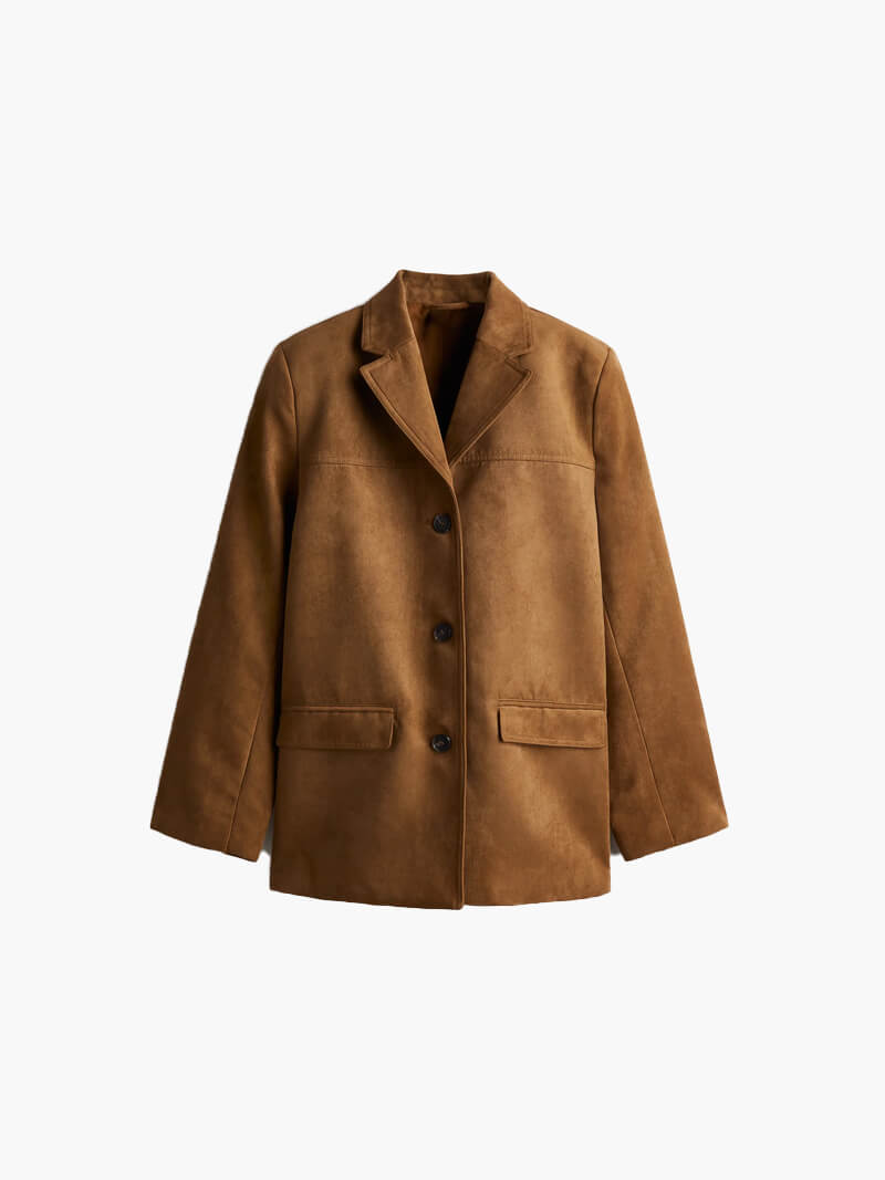 Amira - Suede Leather Jacket