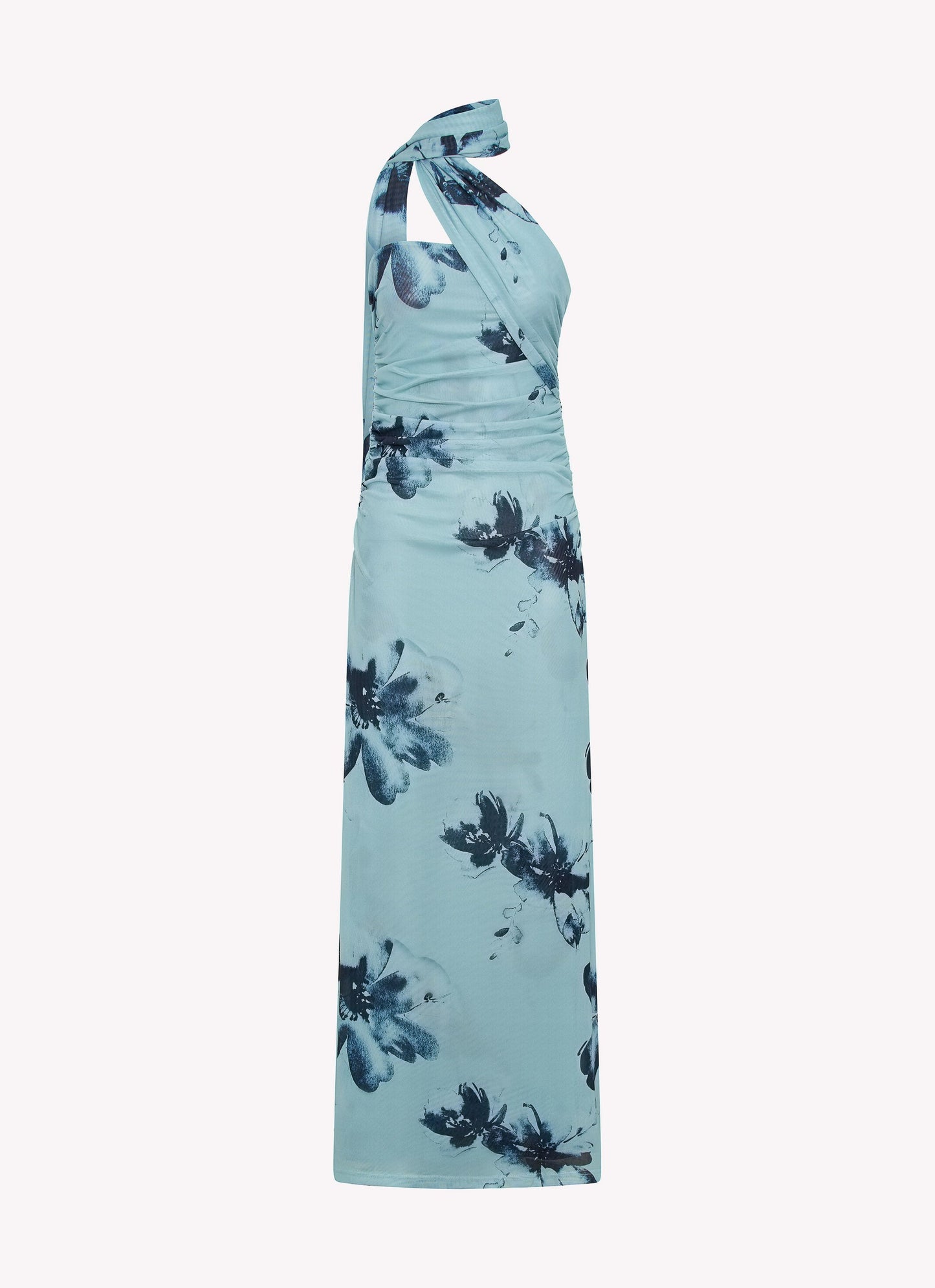 Carlotta Maxi Dress - Blue Black Floral