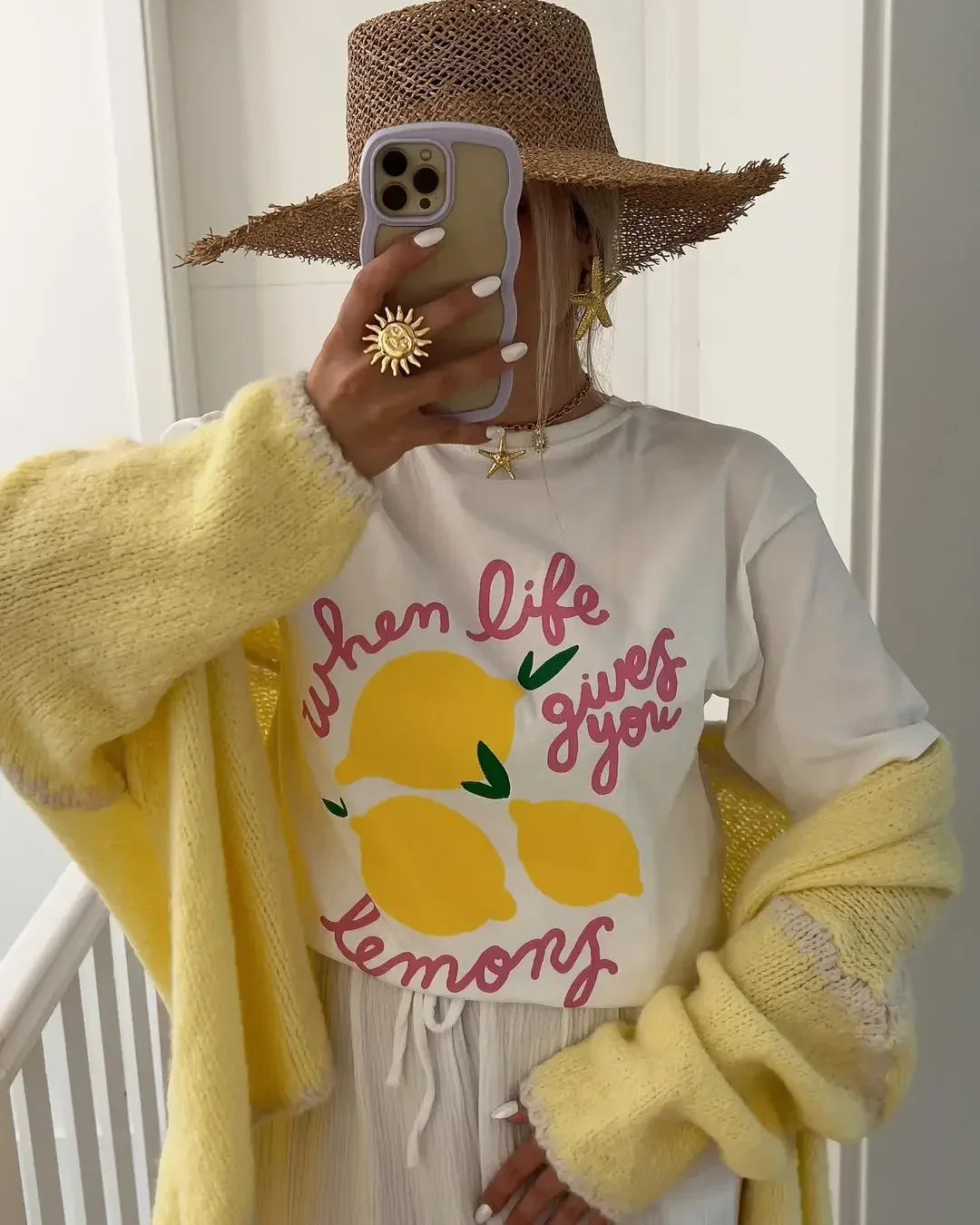 Summer Cute Graphic T-shirt